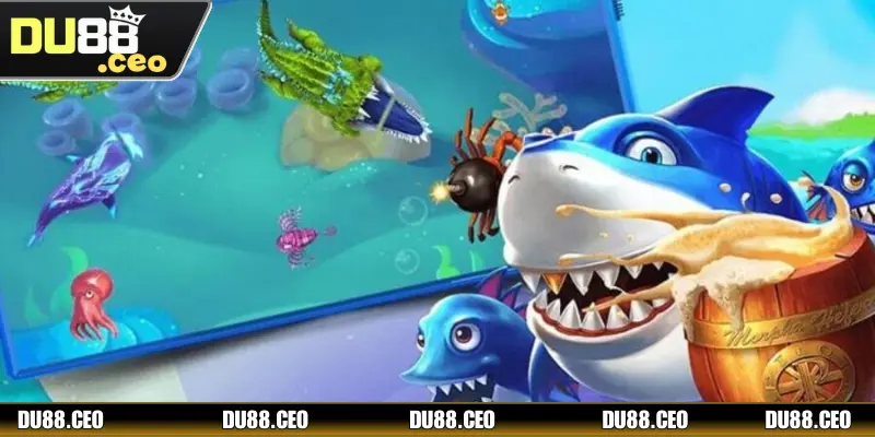 Bắn Cá DU88 - Chinh Phục Đại Dương, Săn Thưởng Cực Đỉnh Bắt đầu săn cá và nhận thưởng